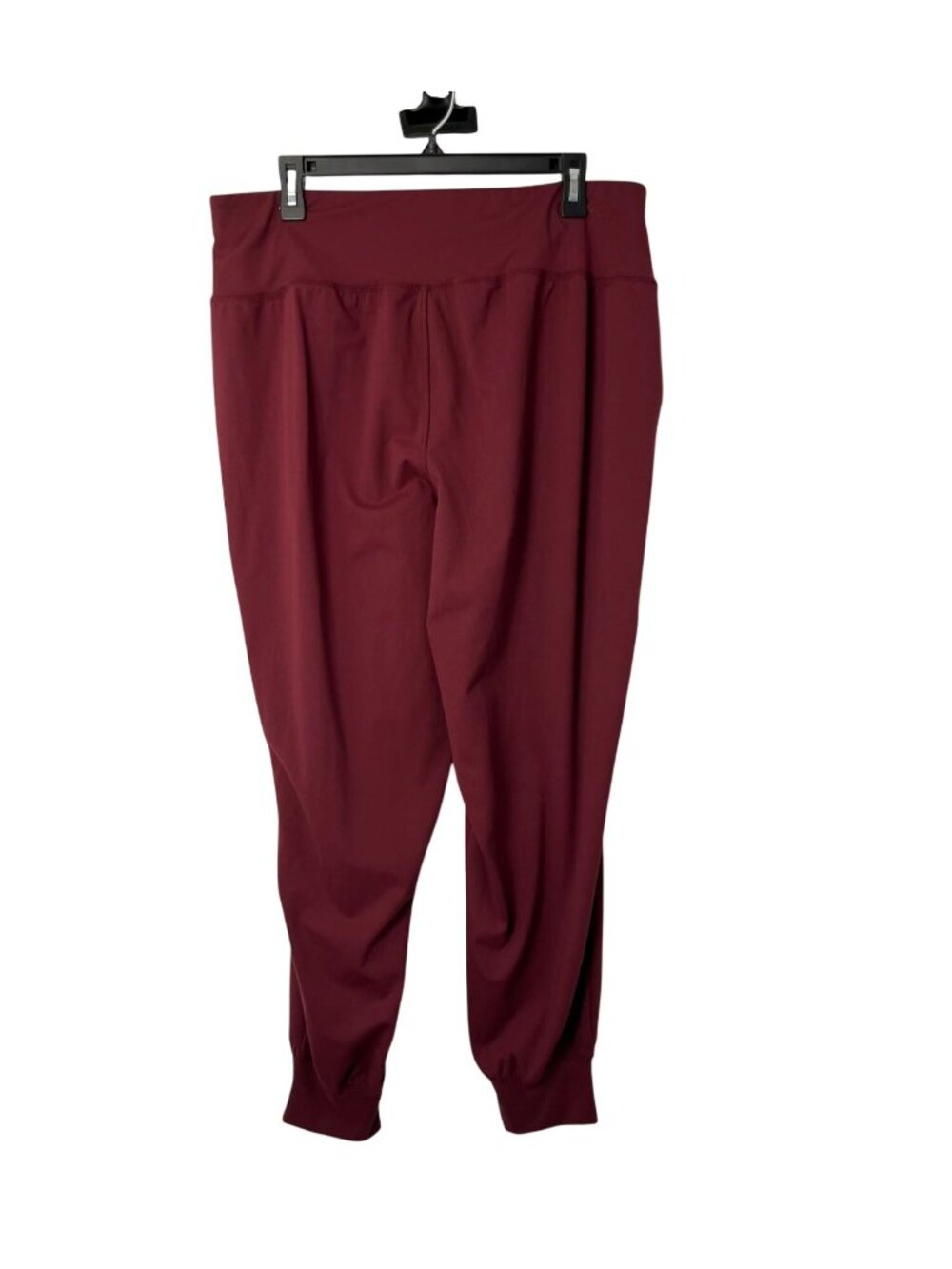 Lane Bryant LIVI Active Jogger Pants Burgundy High Rise Women's 14/16 Used - Picture 2 of 13